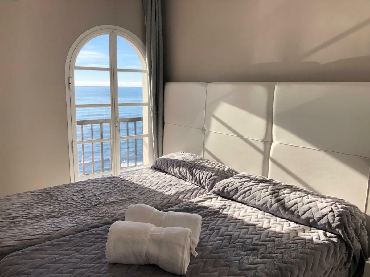 Balcon Del Mar 2-3 A, Apartament On The Beach Front La Cala De Mijas Eksteriør bilde